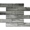 Apollo Tile Silver Wood Look Hexagon 4.83 sq.ft 11.8 in. x11.8 in. Glass Mosaic Tile, 5PK APLSRA9903EC52 - alternate 1